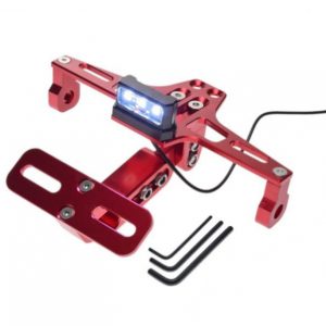 Suport numar cu lampa pentru moto atv