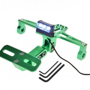 Suport numar cu lampa pentru moto atv