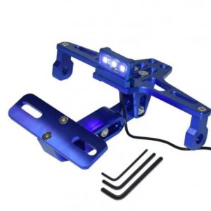 Suport numar moto + lampa