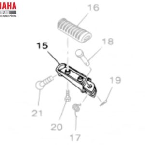 Suport picior frana Yamaha OEM1S4F74610000