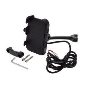 Suport telefon cu fir alimentare la incarcator