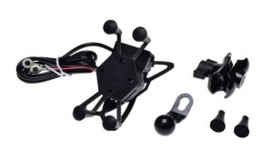 Suport telefon cu priza USB, prindere fixa, WMX