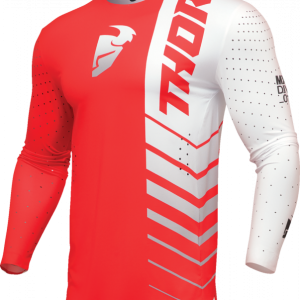 Tricou atv cross Thor Prime Analog, culoare rosu alb, marime M, Thor – ofertă, preț și specificații