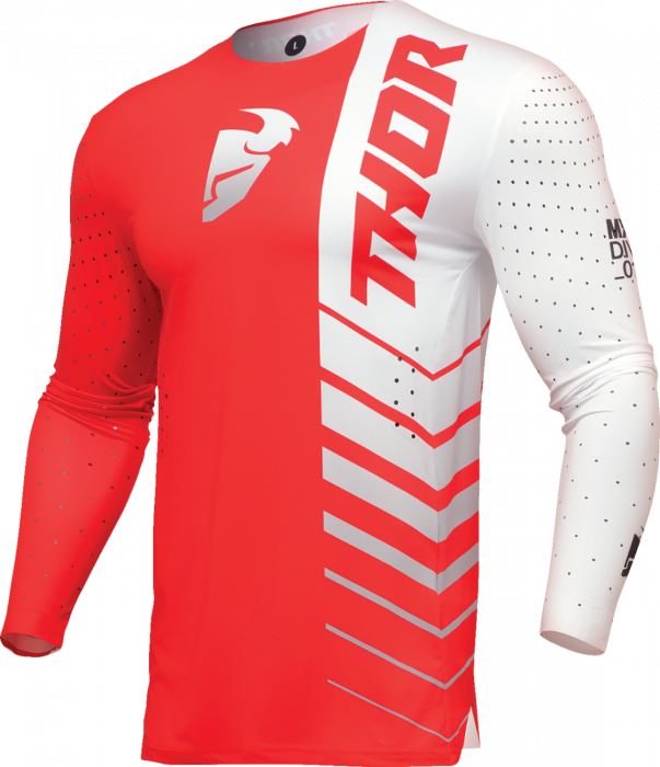 Tricou atv cross Thor Prime Analog, culoare rosu alb, marime M, Thor – ofertă, preț și specificații