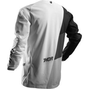 Tricou motocross Thor  S7 Plus AKV alb negru