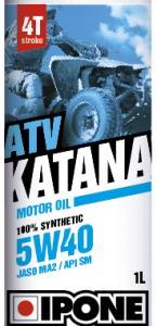 Ulei ATV 4T Ipone Katana ATV 5W40 100% Sintetic - JASO MA2 - API SM