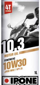 Ulei moto 4T Ipone 10.3  (10W30) Sintetic  - JASO MA2 - API SL